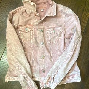 Women’s Maurice’s Blush Jean Jacket - Large